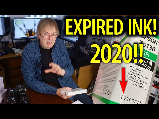 Expired printer ink - Don't Bin it yet!