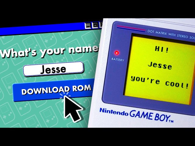Can a Website Rewrite a GameBoy Game?