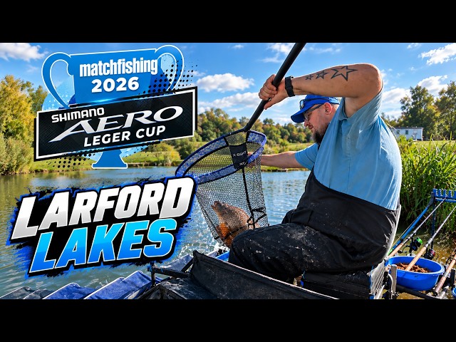 SHIMANO AERO CUP 2026 QUALIFIER AT LARFORD LAKES ROUND 1 | BAGUPTV MATCH FISHING