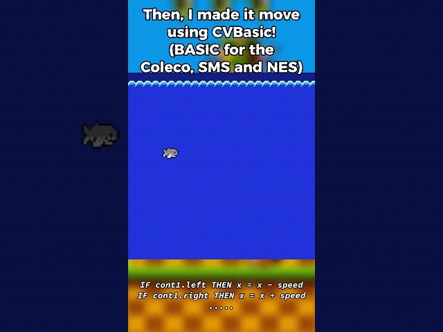 I AM MAKING A MASTER SYSTEM GAME!! Devlog #1 #gamedev #retro #mastersystem