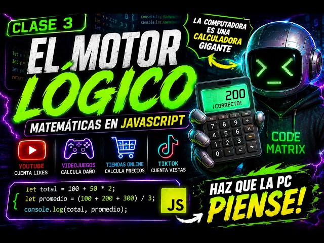 La Computadora ya PIENSA 🤯 | Matemáticas en JavaScript