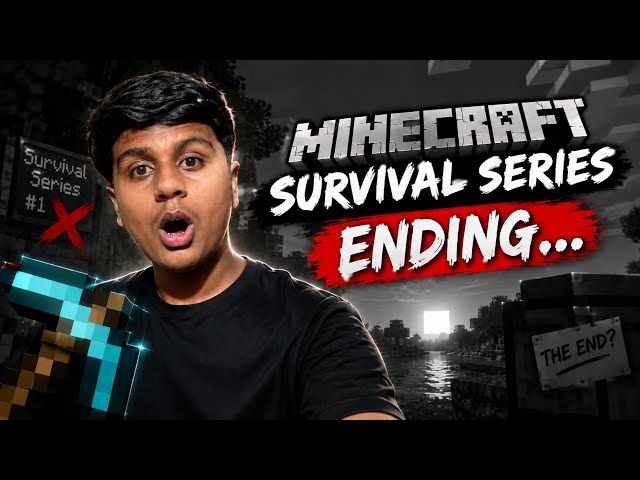 Minecraft Survival Series Ending | @GarvGamerzz