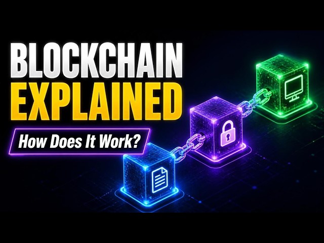 Blockchain Explained: What It Is in Simple Terms - Blockchain Technology Explained With Examples