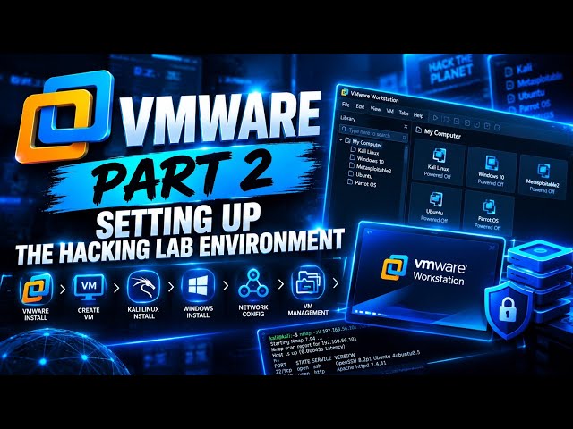 Burp Suite Part 2: Setup Your Lab – Install Kali, VMware, BeeBox & NAT Network