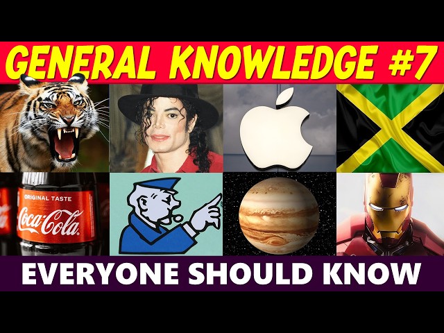 General Knowledge Trivia Quiz #7 🧠 | 100 Questions Everyone Should Know