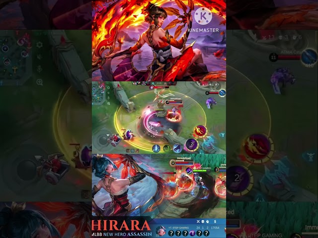 Hirara New damage Build Tips Mobile Legends Game Play #mlbb