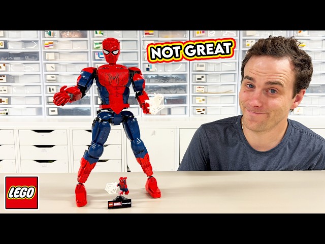 LEGO Spider-Man Hero Figure Review... not great