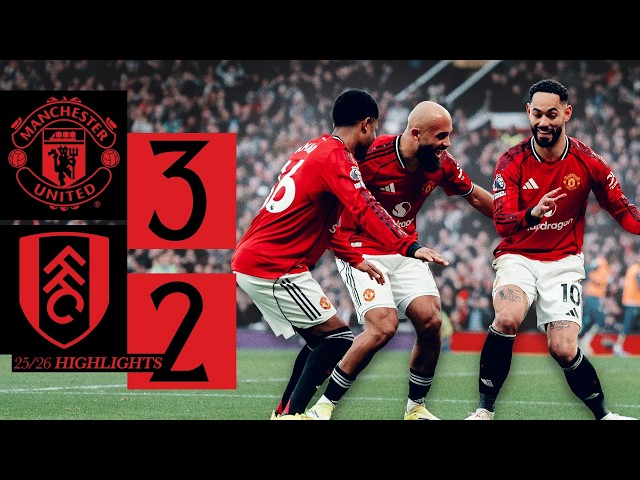 SESKO AT THE STRETFORD END! 🔥 | Man Utd v Fulham | Highlights