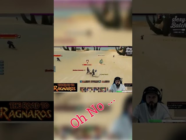 Hardcore Warrior Sunderpants almost DIES from a Paladin Bubbeling Near By #shorts