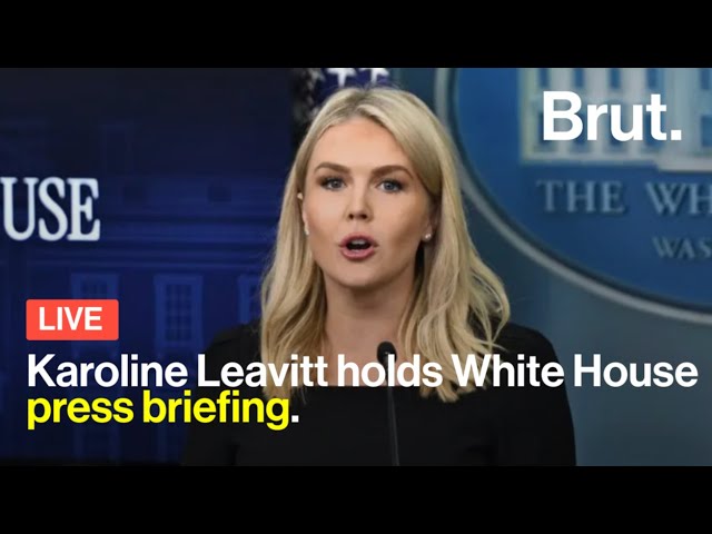 LIVE: Karoline Leavitt holds White House Press Briefing