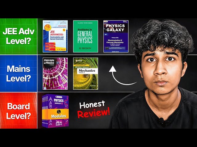 Best Physics Books For JEE Mains & Advanced 🎯| Complete Guide | JEE 2027/28