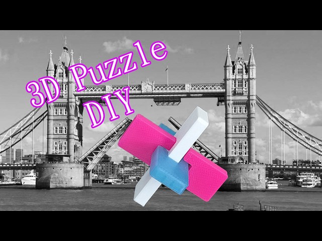 3D Cross Puzzle DIY – 自製3D魔方模型