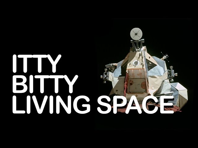 Peeking Inside a Messy Lunar Module