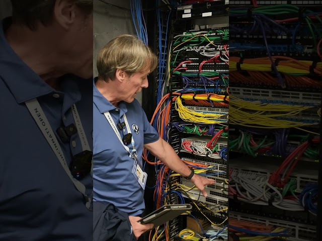 You won't believe the network behind the Cincinnati Open #CincyTennis #Tech #NetworkEngineering