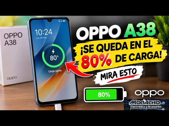 OPPO A38 NOT CHARGING TO 100% 😱 STUCK AT 80%! SOLUTION