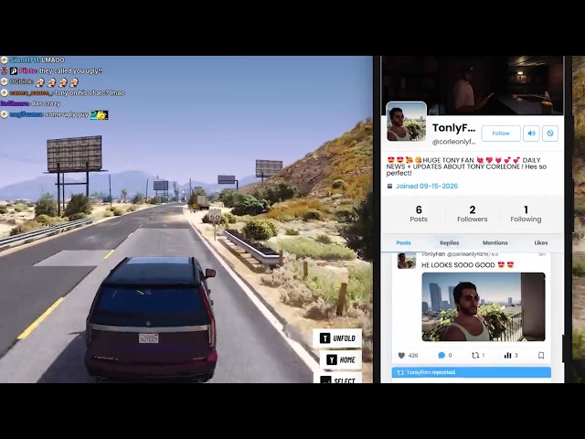 Buddha Reacts to Tony Having an Obsessed Fangirl - NoPixel V