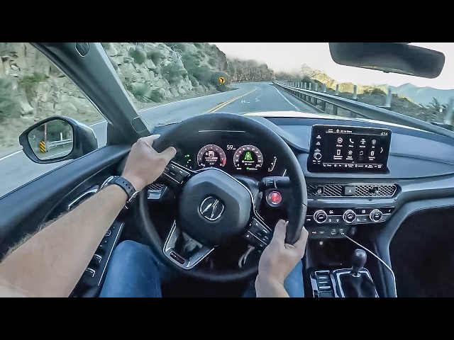2026 Acura Integra Type S - POV Test Drive (Binaural Audio)