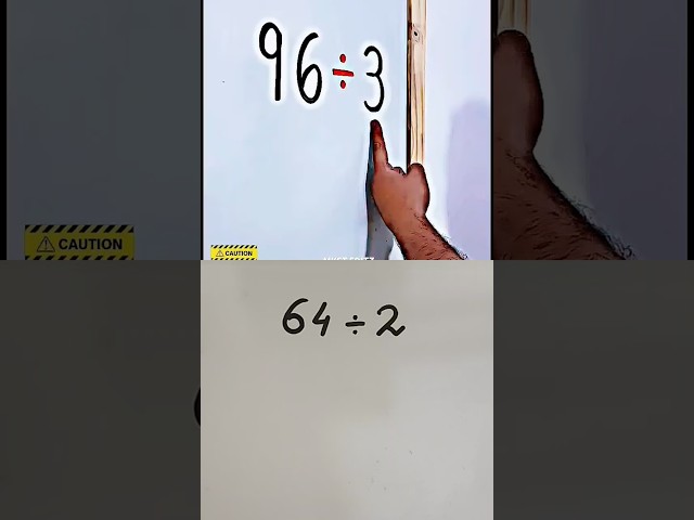 The Japanese Line Method of Division 🧠🇯🇵#maths