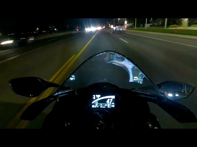 45 MPH to 10 MPH: Surviving An Intersection Trap on My ZX10R (Raw Footage)