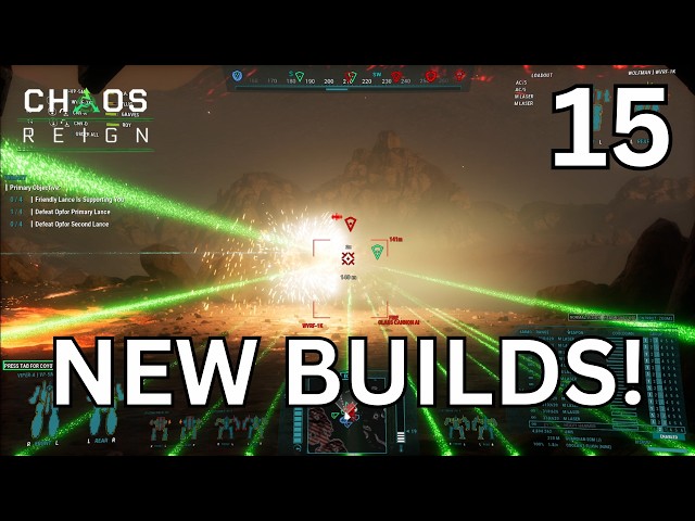 Duelling Chaos! - Co-op Heavily Modded Mechwarrior 5: Mercenaries s.3 ep.15