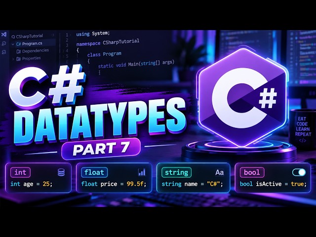 C# Data Types In 9 minutes| @JangiTech 