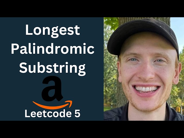 Longest Palindromic Substring - LeetCode 5 - Strings (Python)