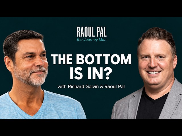 Why Crypto Could Be Near A Major Turning Point w/ Richard Galvin | Raoul Pal The Journey Man