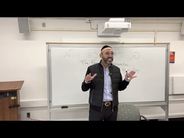 The breakdown of societal values BEFORE Mashiach arrives.