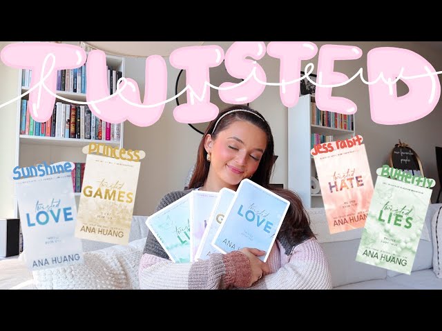 i read the twisted series by ana huang & tell you if you should too!! 🌞🐰👑🦋 honest book review ✨
