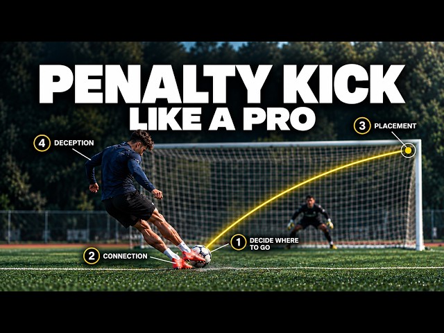 How to Take a Penalty Kick Like a Pro (4 Keys to Score More)