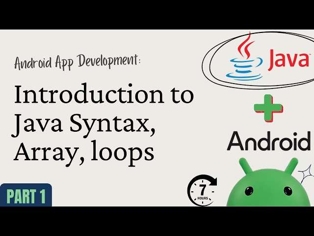 Android App Development with Java – Part 1: Complete Beginner's Guide