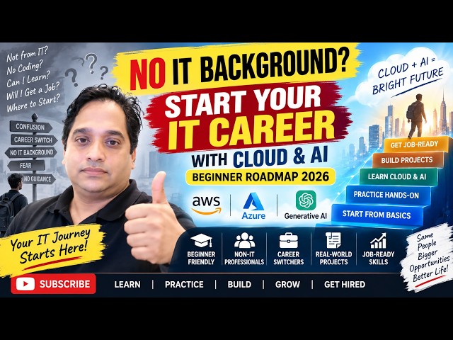 “Can I learn IT and get started even if I don't have an IT background?”