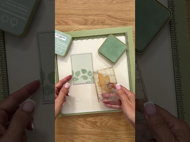 Digital Downloads MEET Stamping! William Morris & Muse & Maker Hybrid Card Tutorial