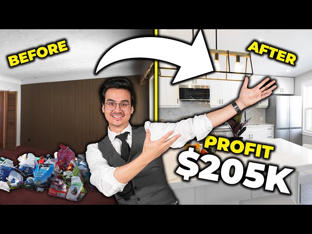 $205,000 PROFIT - Real Estate Investing In Canada - The 6 Steps Start to finish Flipping Properties