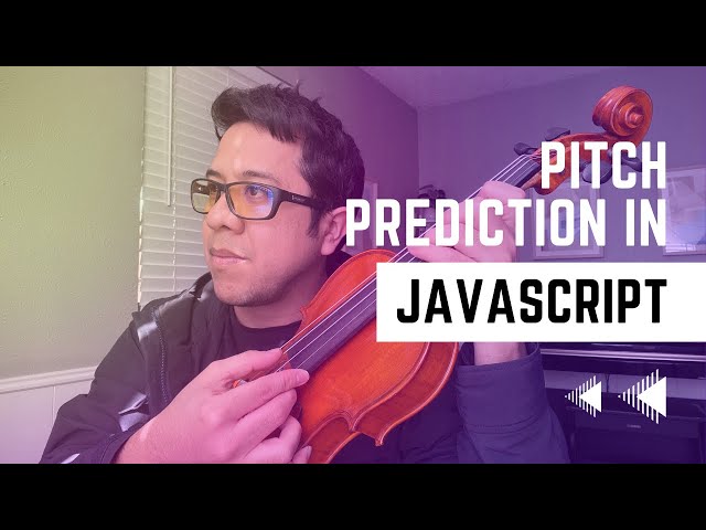 How to get the pitch/note from a sound in JavaScript using AI