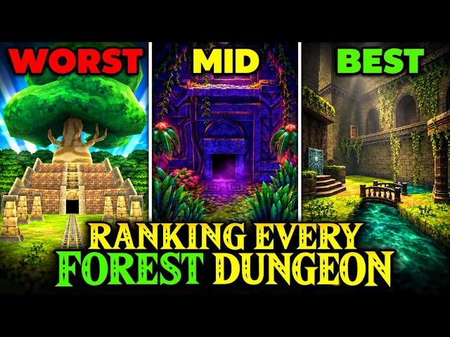 Ranking EVERY Forest Dungeon in Zelda