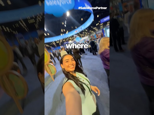 Inside @Salesforce WTNY event in NYC last week #SalesforcePartner