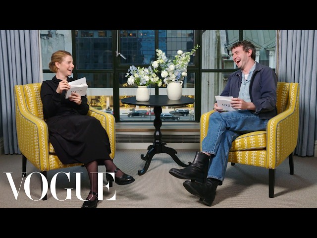 Jessie Buckley & Paul Mescal Ask Rapid-Fire Questions | Off the Cuff | Vogue