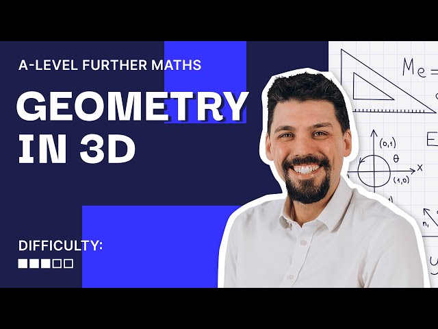 TRY THIS Geometry in 3D Question | A-Level Further Maths