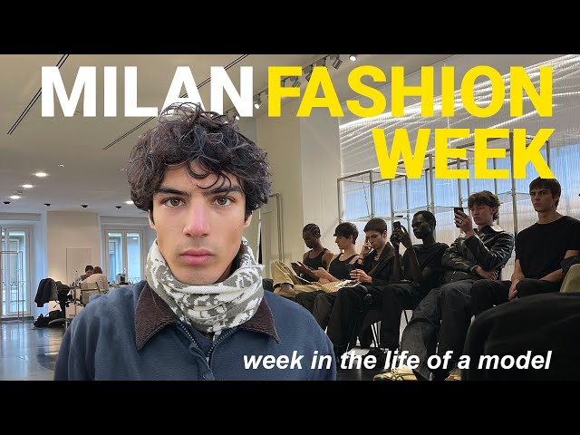 Week in the Life of a Model at Milan Fashion Week (Castings)