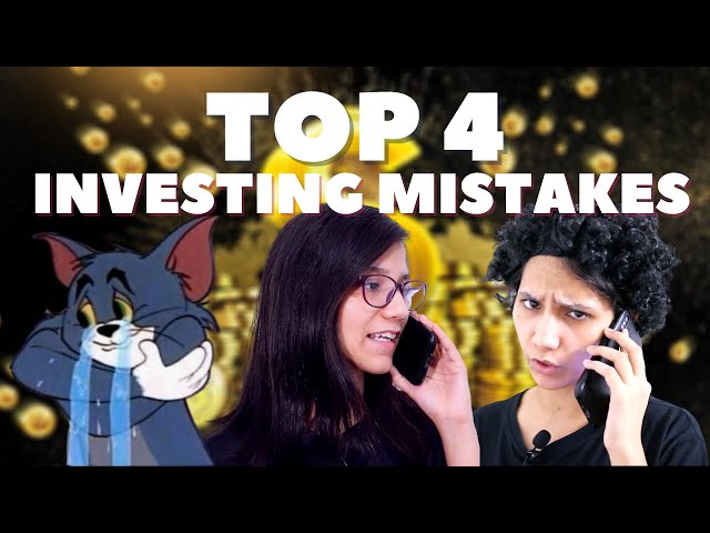 Top 4 Investing Mistakes to Avoid in Stock Market If You are a Beginner | Basics of Stock Market