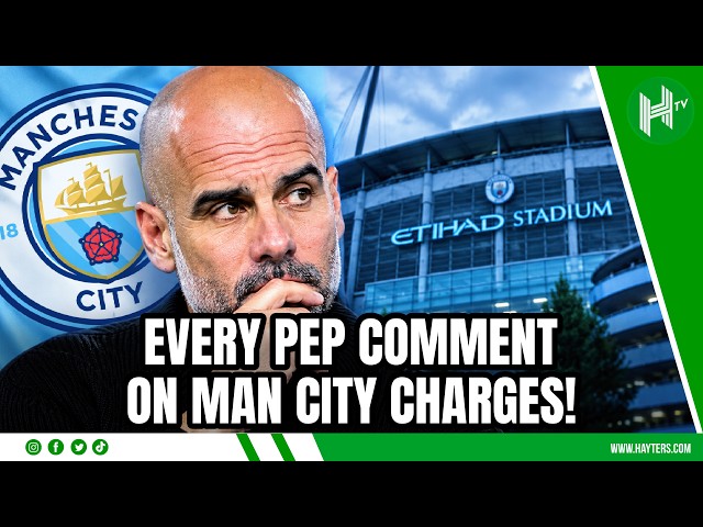 EVERY word from Pep Guardiola on Man City’s charges
