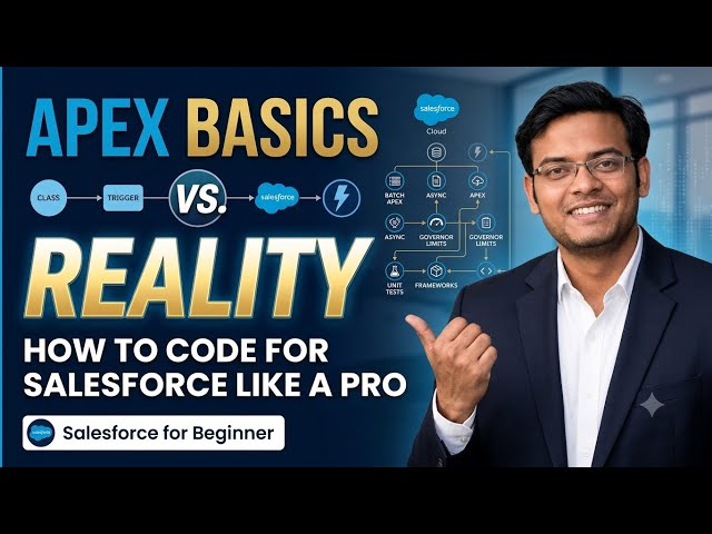 Apex Basics vs. Reality: How to Code for Salesforce Like a Pro
