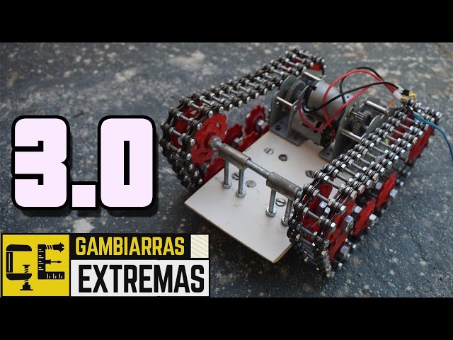 How I built the 3.0 tank tread vehicle! (Extreme DIY)