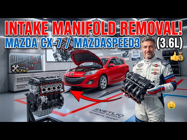 Mazda 2.3L DISI Turbo Intake Manifold Removal Guide (CX-7 / Mazdaspeed 3 / Mazdaspeed 6)