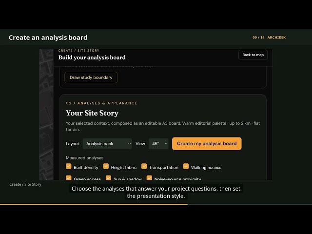 Create an Architecture Site Analysis Board | ArchiKEK