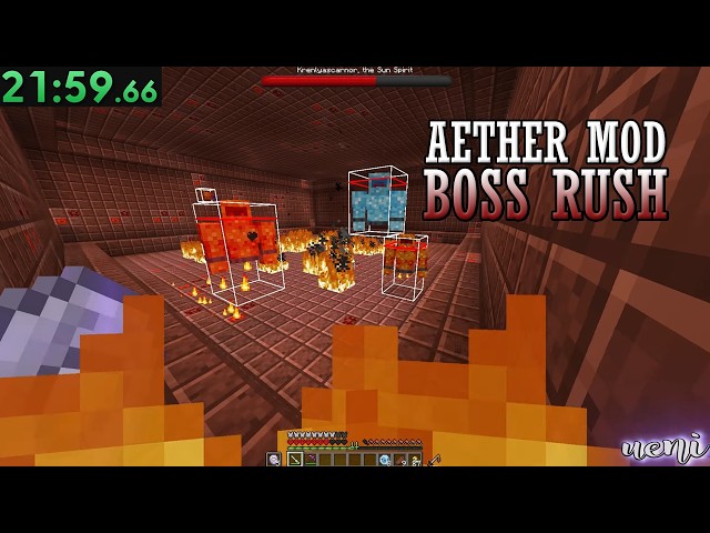 Aether Mod Boss Speedrun [Minecraft WR 1.21]