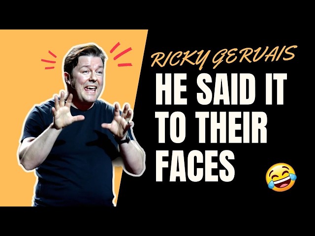 Ricky Gervais ROASTS Hollywood Like Nobody Else | Stand-up Comedy 🔥
