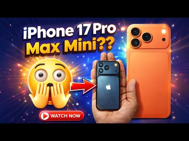 iphone 17 Pro Max Mini unboxing