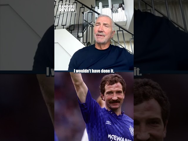 Graeme Souness on leaving Rangers for Liverpool. Watch the full interview with Chris Jack.